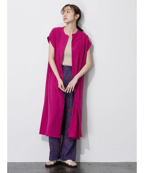 Green Parks(グリーンパークス)の「アフリカン柄パンツ(その他パンツ・レディース・ベージュ/ブルー/グリーン/ネイビー・FREE)」の21枚目の写真