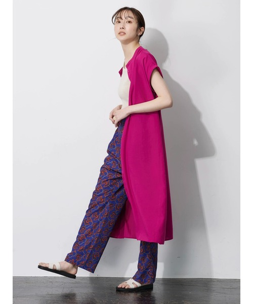 Green Parks(グリーンパークス)の「アフリカン柄パンツ(その他パンツ・レディース・ベージュ/ブルー/グリーン/ネイビー・FREE)」の7枚目の写真