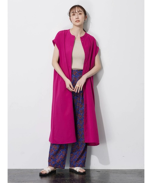 Green Parks(グリーンパークス)の「アフリカン柄パンツ(その他パンツ・レディース・ベージュ/ブルー/グリーン/ネイビー・FREE)」の16枚目の写真