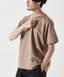 シャンブレー ダブルニット Tシャツ