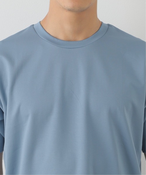 EDIFICE SELECT(エディフィスセレクト)の「シャンブレー ダブルニット Tシャツ(Tシャツ/カットソー・メンズ・ホワイト/ブラック/ベージュ/ネイビー・SMALL/MEDIUM/LARGE)」の16枚目の写真