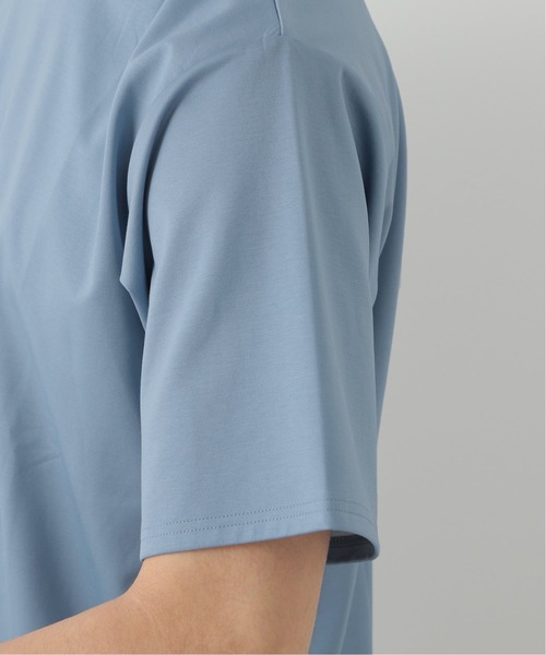 EDIFICE SELECT(エディフィスセレクト)の「シャンブレー ダブルニット Tシャツ(Tシャツ/カットソー・メンズ・ホワイト/ブラック/ベージュ/ネイビー・SMALL/MEDIUM/LARGE)」の13枚目の写真