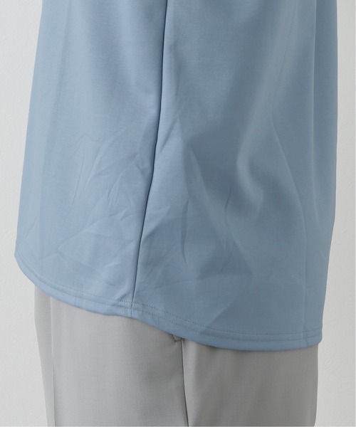 EDIFICE SELECT(エディフィスセレクト)の「シャンブレー ダブルニット Tシャツ(Tシャツ/カットソー・メンズ・ホワイト/ブラック/ベージュ/ネイビー・SMALL/MEDIUM/LARGE)」の12枚目の写真