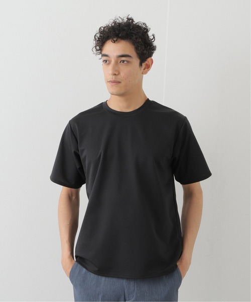 EDIFICE SELECT(エディフィスセレクト)の「シャンブレー ダブルニット Tシャツ(Tシャツ/カットソー・メンズ・ホワイト/ブラック/ベージュ/ネイビー・SMALL/MEDIUM/LARGE)」の9枚目の写真