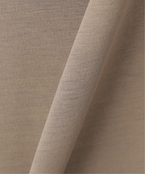 EDIFICE SELECT(エディフィスセレクト)の「シャンブレー ダブルニット Tシャツ(Tシャツ/カットソー・メンズ・ホワイト/ブラック/ベージュ/ネイビー・SMALL/MEDIUM/LARGE)」の5枚目の写真