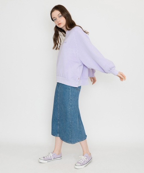 Levi's(リーバイス)の「LEVI'S(R) FRESH RED TAB スウェットシャツ NATURAL DYE(スウェット・レディース・ブルー・S/M/XS)」の7枚目の写真