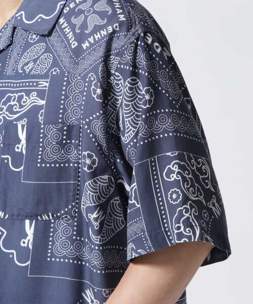 DENHAM(デンハム)の「DENHAM/デンハム/BOWLING BANDANA BLUE SHIRT(シャツ/ブラウス・メンズ・ネイビー・SMALL/MEDIUM/X-LARGE/LARGE)」の20枚目の写真