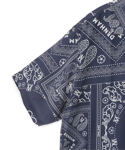 DENHAM(デンハム)の「DENHAM/デンハム/BOWLING BANDANA BLUE SHIRT(シャツ/ブラウス・メンズ・ネイビー・SMALL/MEDIUM/X-LARGE/LARGE)」の11枚目の写真