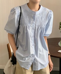 DAY CLOSET | レディース パフスリーブピンタックコットンブラウス(シャツ/ブラウス)
