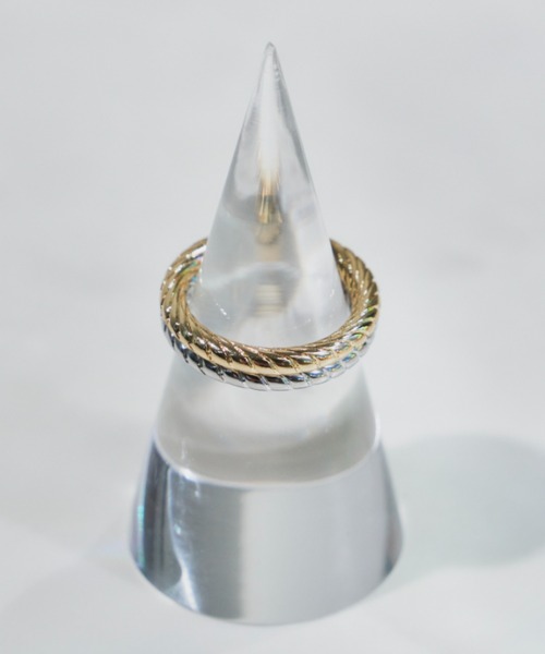 VANNIE U(ヴァニーユー)の「rope ring(リング・レディース・シルバー/ゴールド・#13/#9/#11)」の3枚目の写真