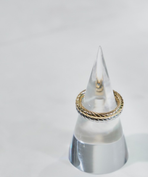 VANNIE U(ヴァニーユー)の「rope ring(リング・レディース・シルバー/ゴールド・#13/#9/#11)」の10枚目の写真