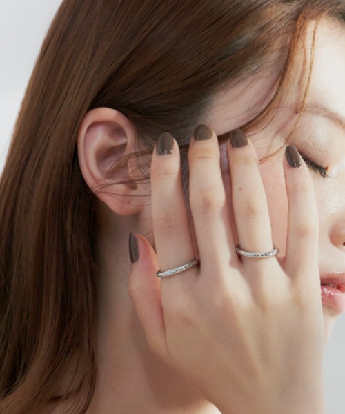 VANNIE U(ヴァニーユー)の「rope ring(リング・レディース・シルバー/ゴールド・#13/#9/#11)」の7枚目の写真