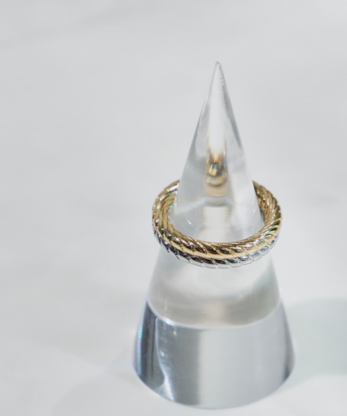 VANNIE U(ヴァニーユー)の「rope ring(リング・レディース・シルバー/ゴールド・#13/#9/#11)」の18枚目の写真