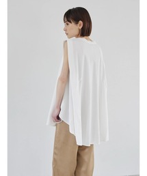 rem closet | 切替えフレアノースリーブプルオーバー(Tシャツ/カットソー)