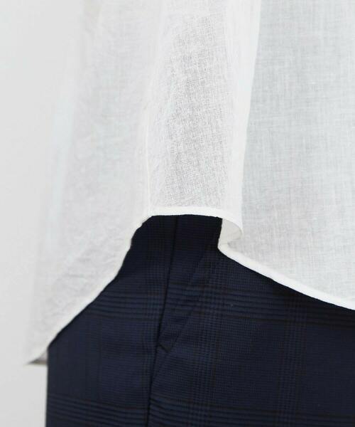 FRAPBOIS（フラボア）の「スカラップボイル ブラウス（シャツ/ブラウス・レディース・ホワイト/ブラック・1）」の8枚目の写真