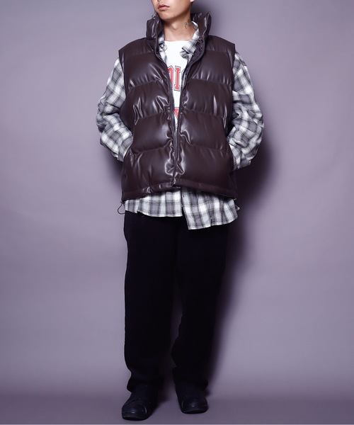 Revo.（レボ）の「PR【REVO.】LOOSEシルエットCHECK LS SHIRT/ルーズシルエット オンブレーチェックシャツ長袖（シャツ/ブラウス・メンズ・ブラック/ネイビー/グレー・MEDIUM/LARGE）」の11枚目の写真