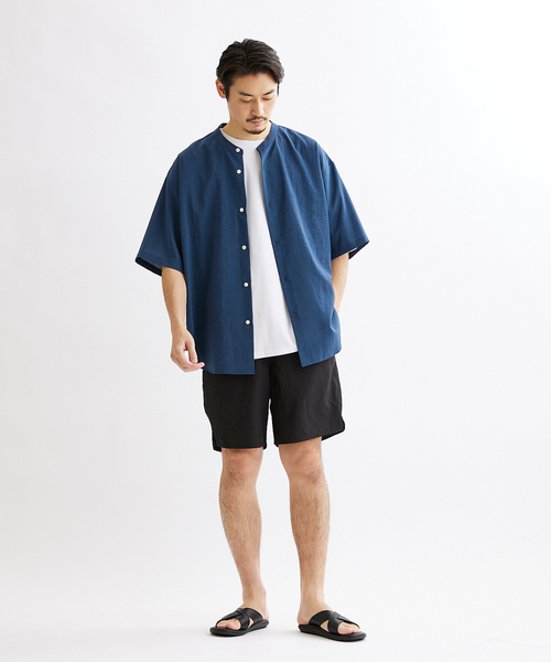 JOURNAL STANDARD(ジャーナルスタンダード)の「【Begin監修WEB特集掲載品】ランダムパターン パッカブルショーツ(その他パンツ・メンズ・ライトグリーン/ブラック/ブラックミックス/チャコールグレー/ブラック系その他/グリーン/ネイビー/ベージュ・LARGE/MEDIUM)」の9枚目の写真