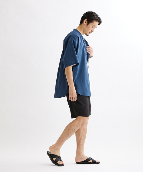 JOURNAL STANDARD(ジャーナルスタンダード)の「【Begin監修WEB特集掲載品】ランダムパターン パッカブルショーツ(その他パンツ・メンズ・ライトグリーン/ブラック/ブラックミックス/チャコールグレー/ブラック系その他/グリーン/ネイビー/ベージュ・LARGE/MEDIUM)」の10枚目の写真