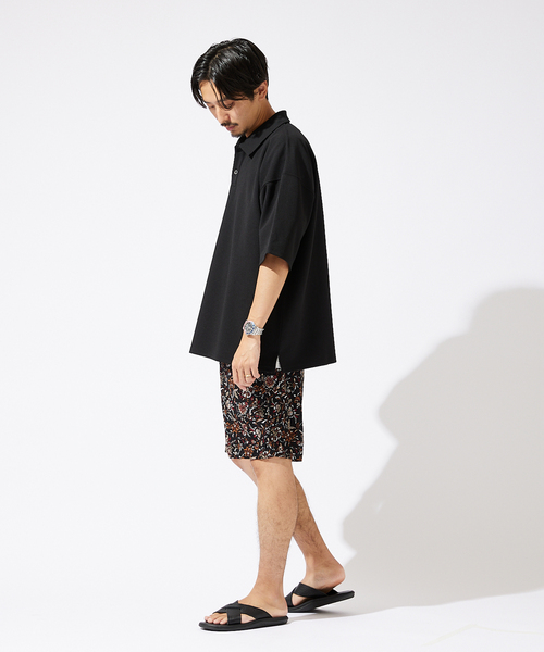 JOURNAL STANDARD(ジャーナルスタンダード)の「【Begin監修WEB特集掲載品】ランダムパターン パッカブルショーツ(その他パンツ・メンズ・ライトグリーン/ブラック/ブラックミックス/チャコールグレー/ブラック系その他/グリーン/ネイビー/ベージュ・LARGE/MEDIUM)」の15枚目の写真