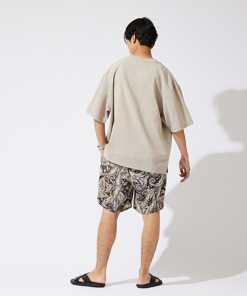 JOURNAL STANDARD(ジャーナルスタンダード)の「【Begin監修WEB特集掲載品】ランダムパターン パッカブルショーツ(その他パンツ・メンズ・ライトグリーン/ブラック/ブラックミックス/チャコールグレー/ブラック系その他/グリーン/ネイビー/ベージュ・LARGE/MEDIUM)」の22枚目の写真