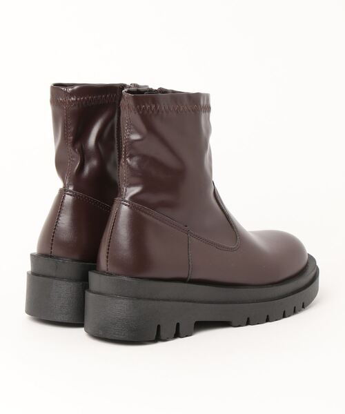 Noubel Voug Relax（ヌーベルヴォーグリラックス）の「トラックソールストレッチブーツ（ブーツ・レディース・アイボリー/ブラック/ダークブラウン・3L/M/LL/S/L）」の4枚目の写真