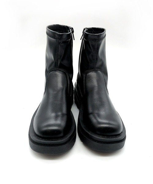 Noubel Voug Relax（ヌーベルヴォーグリラックス）の「トラックソールストレッチブーツ（ブーツ・レディース・アイボリー/ブラック/ダークブラウン・3L/M/LL/S/L）」の21枚目の写真