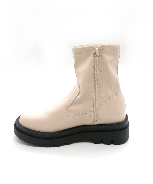 Noubel Voug Relax（ヌーベルヴォーグリラックス）の「トラックソールストレッチブーツ（ブーツ・レディース・アイボリー/ブラック/ダークブラウン・3L/M/LL/S/L）」の18枚目の写真