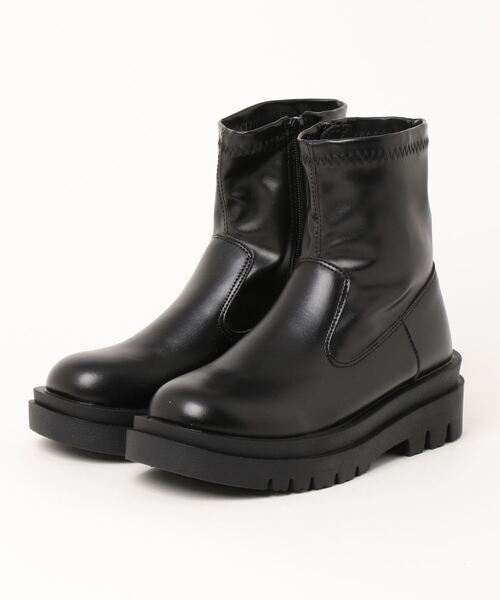 Noubel Voug Relax（ヌーベルヴォーグリラックス）の「トラックソールストレッチブーツ（ブーツ・レディース・アイボリー/ブラック/ダークブラウン・3L/M/LL/S/L）」の13枚目の写真