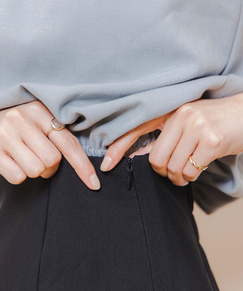 flower（フラワー）の「ライトパピヨンスカート2（スカート・レディース・グリーン/ブラック・SMALL/MEDIUM）」の21枚目の写真