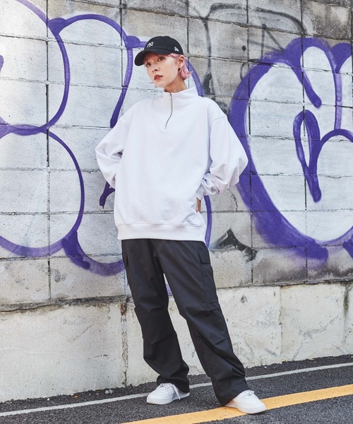 WEGO(ウィゴー)の「WEGO/【セットアップ対応商品】SOLOTEX カーゴパンツ(カーゴパンツ・メンズ・ブラック・MEDIUM/LARGE)」の8枚目の写真