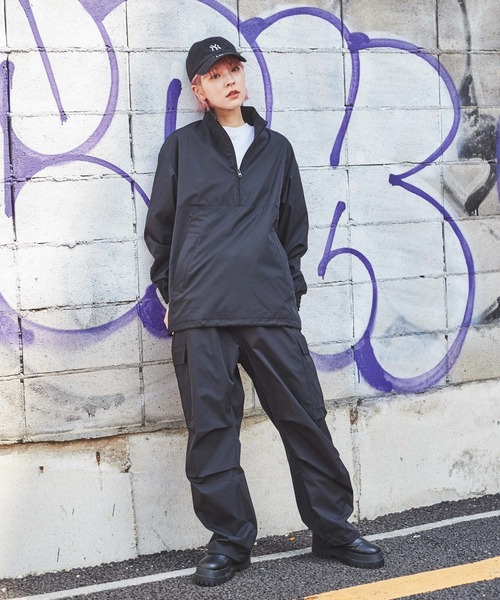 WEGO(ウィゴー)の「WEGO/【セットアップ対応商品】SOLOTEX カーゴパンツ(カーゴパンツ・メンズ・ブラック・MEDIUM/LARGE)」の12枚目の写真