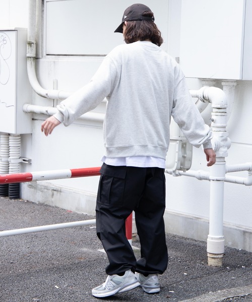 WEGO(ウィゴー)の「WEGO/【セットアップ対応商品】SOLOTEX カーゴパンツ(カーゴパンツ・メンズ・ブラック・MEDIUM/LARGE)」の4枚目の写真