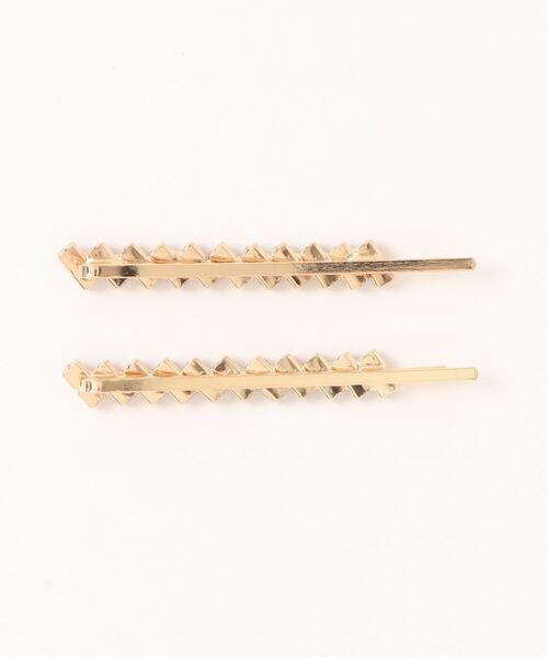 TONE SELECT GOODS（トーンセレクトグッズ）の「【float】2本セット キラキラ ビジュー ヘアピン（ヘアピン・レディース・ブラック/シルバー/マルチ/ピンクゴールド/ゴールド・FREE）」の18枚目の写真