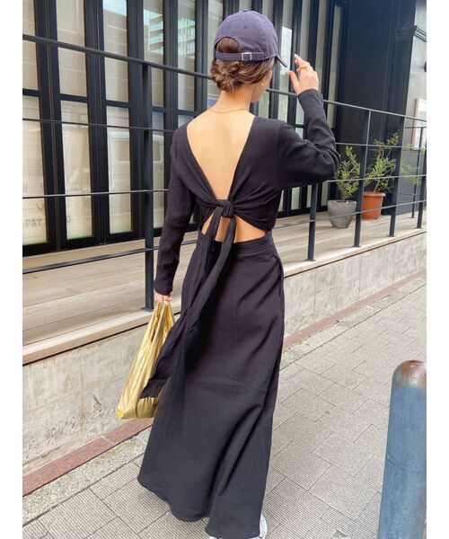 セール ブランド古着 長袖ワンピース ワンピース Ungrid アングリッド のファッション通販 Zozoused