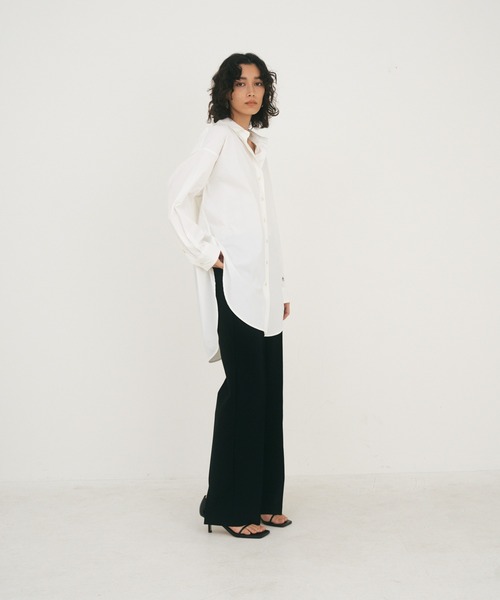 OUTERSUNSET（アウターサンセット）の「broad stripe over shirt