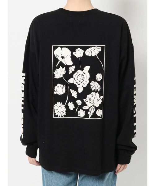 jouetie（ジュエティ）の「ミニロゴロンT（Tシャツ/カットソー・レディース・オフホワイト/ブラック/ピンク・MEDIUM）」の12枚目の写真