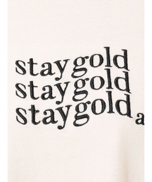 jouetie（ジュエティ）の「ミニロゴロンT（Tシャツ/カットソー・レディース・オフホワイト/ブラック/ピンク・MEDIUM）」の16枚目の写真