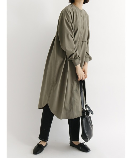 Samansa Mos2 blue（サマンサモスモスブルー）の「【ECO DENIM】ストレッチスリムテーパードパンツ（デニムパンツ・レディース・ブラック/ネイビー/ブルー・ﾌﾘ-）」の7枚目の写真