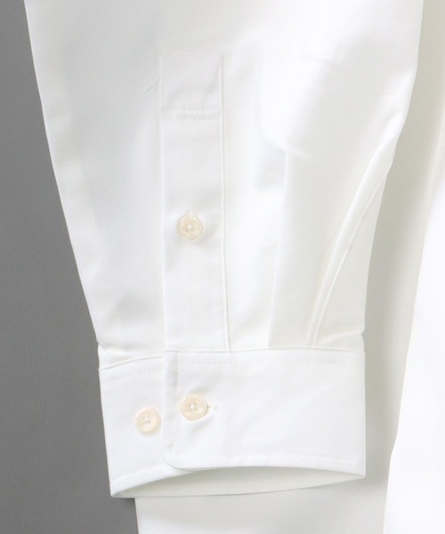 SITRY（シトリー）の「Oversize Drop shoulder dolman sleeve Shirt/オーバーサイズ ドロップショルダー ドルマンスリーブ シャツ（シャツ/ブラウス・メンズ・チャコールグレー/ブラック/オフホワイト・M/L）」の6枚目の写真