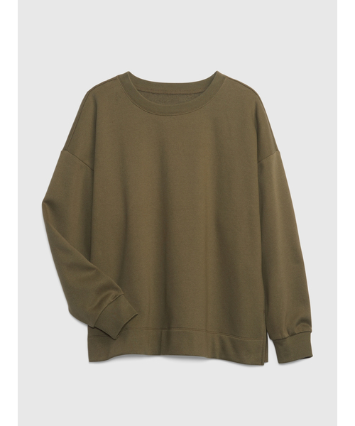 GAP（ギャップ）の「ヴィンテージ ソフトオーバーサイズ スウェット・トレーナー（スウェット・レディース・ブラック/ベージュ/カーキ/ブラウン・S/XXS/L/M/XL/XS）」の5枚目の写真