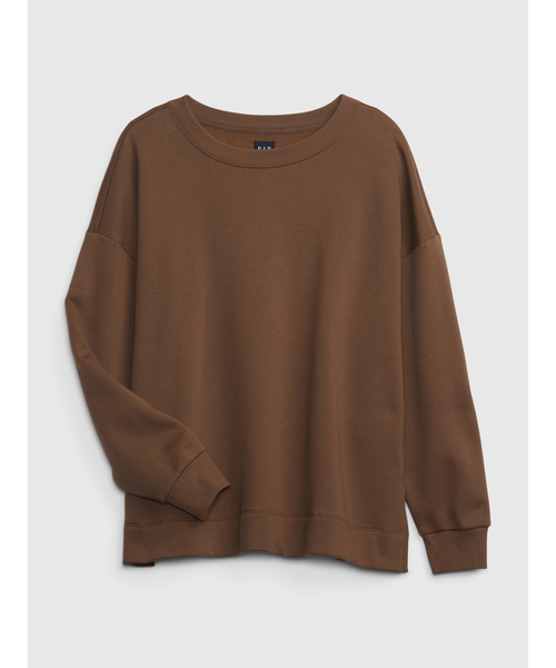 GAP（ギャップ）の「ヴィンテージ ソフトオーバーサイズ スウェット・トレーナー（スウェット・レディース・ブラック/ベージュ/カーキ/ブラウン・S/XXS/L/M/XL/XS）」の8枚目の写真