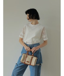 Lace combination cloth