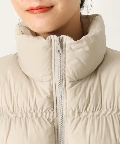 a.v.v（アーヴェヴェ）の「【サスティナブル】ストレッチ中綿ベスト（ダウンベスト・レディース・ベージュ/ブラック・40/42/38/34/36）」の17枚目の写真