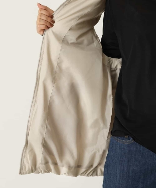 a.v.v（アーヴェヴェ）の「【サスティナブル】ストレッチ中綿ベスト（ダウンベスト・レディース・ベージュ/ブラック・40/42/38/34/36）」の21枚目の写真