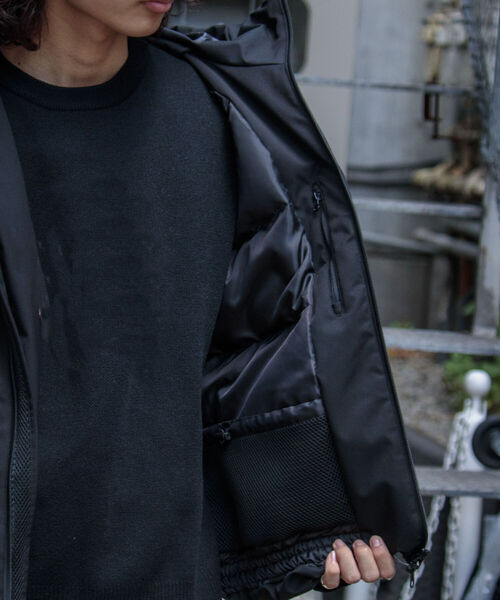 GLOSTER（グロスター）の「【GLOSTER/グロスター】LAMINATION SHIELD ダウンジャケット ラミネート（ダウンジャケット/コート・メンズ・チャコールグレー/ブラック/オリーブ・M/L）」の7枚目の写真