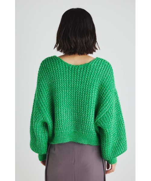 rienda(リエンダ)の「バルキーグロスニットトップス(ニット/セーター・レディース・グリーン/ホワイト/ピンク/ブラック・FREE)」の21枚目の写真