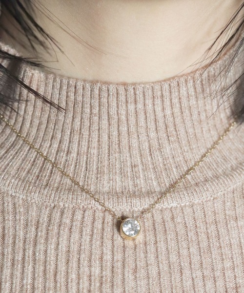calmila(カルミラ)の「金属アレルギー対応 誕生石トップステンレスショートネックレス(ネックレス・レディース・その他1/その他2/その他3/その他5/その他11/その他34/その他35/その他8/その他10/その他13/その他19/その他22/その他24/その他31/その他33/その他6/その他14/その他15/その他16/その他17/その他18/その他25/その他26/その他27/その他28/その他29/その他/その他4/その他7/その他9/その他12/その他20/その他21/その他23/その他30/その他32・2月/3月/4月/6月/12月/11月/9月/8月/1月/10月/7月/5月)」の4枚目の写真