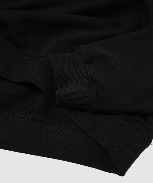 WE11DONE(ウェルダン)の「BASIC LOGO FITTED SWEATSHIRT(スウェット・レディース・ブラック/チャコールグレー/ホワイト・S/M)」の5枚目の写真