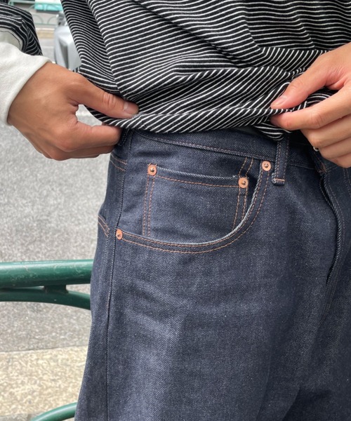 CIAOPANIC(チャオパニック)の「【SAKULA/サクラ】5ポケットワイドデニムパンツ(デニムパンツ・メンズ・インディゴブルー・28/30/32)」の9枚目の写真