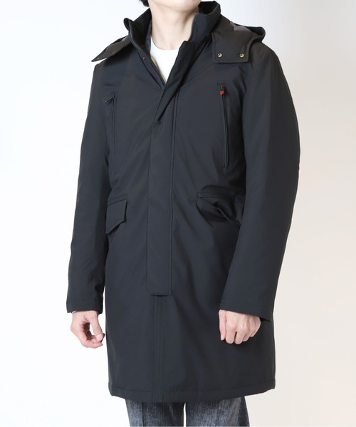 G-STAGE(ジーステージ)】フーデッドダウンコート